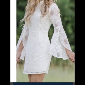White Lace Dress